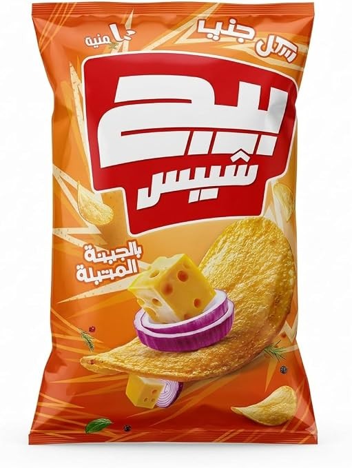 شيبسي بيج شيبس بنكهة الجبنة المتبلة